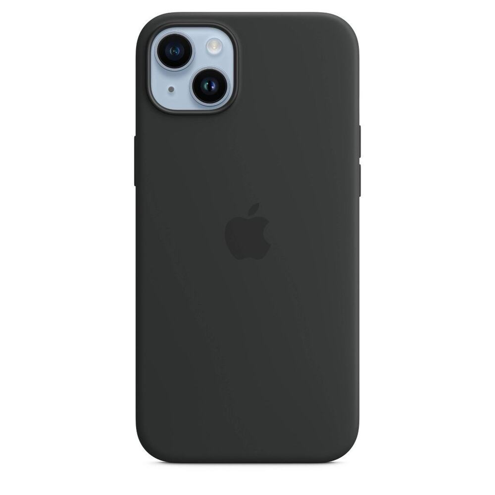 Apple iPhone 14 Plus Silicone Case with MagSafe - Midnight Black